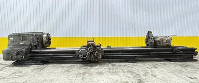 40" X 252" (21') AMERICAN PACEMAKER ENGINE LATHE, 2.75" HOLE: STOCK #20837