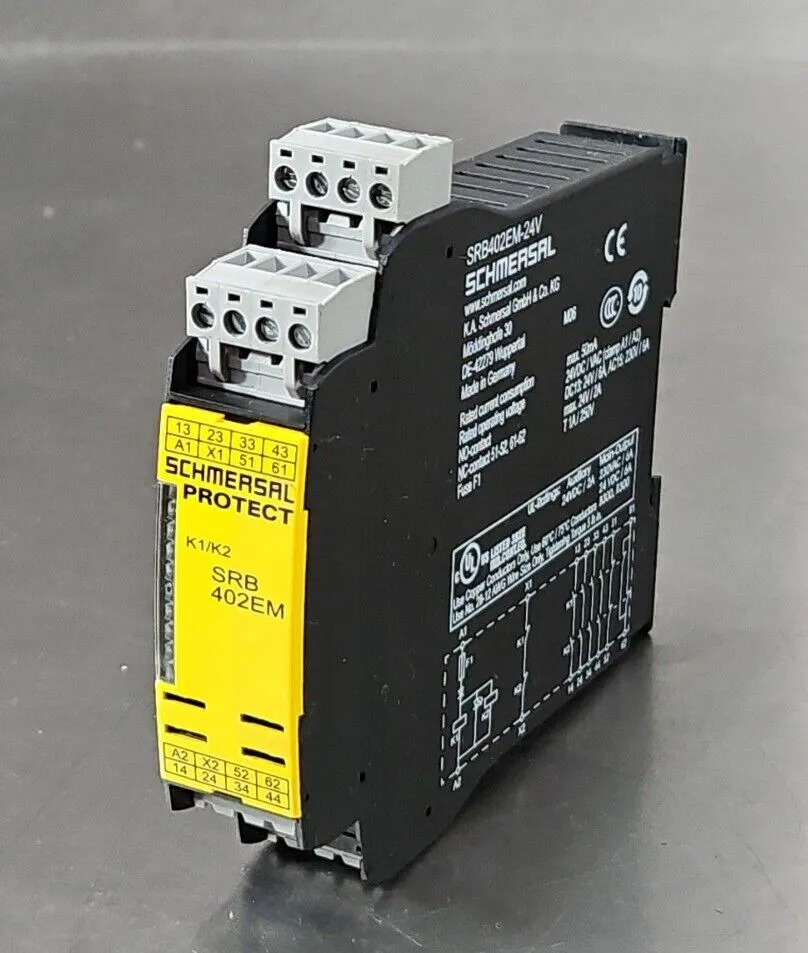 SCHMERSAL SRB402EM-24V RELAY. 3A-16