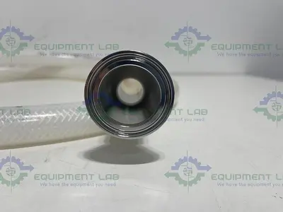 USED SAINT GOBAIN 23035763 PURE FIT 96" HOSE W/ 3/4" TO 1/2" SANITARY FITTING 90 PSI