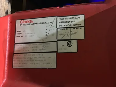 Clarke Napsac 424 Electronic Vacuum 120V 5.8A 60Hz
