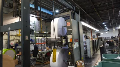 STEVENS 6-Unit (1) Web Offset Press – 26” Web Width – Variable Cutoff Variable Repeat Direct Mail Narrow Web Offset Press | Machinery Solutions Group, Inc. (2)
