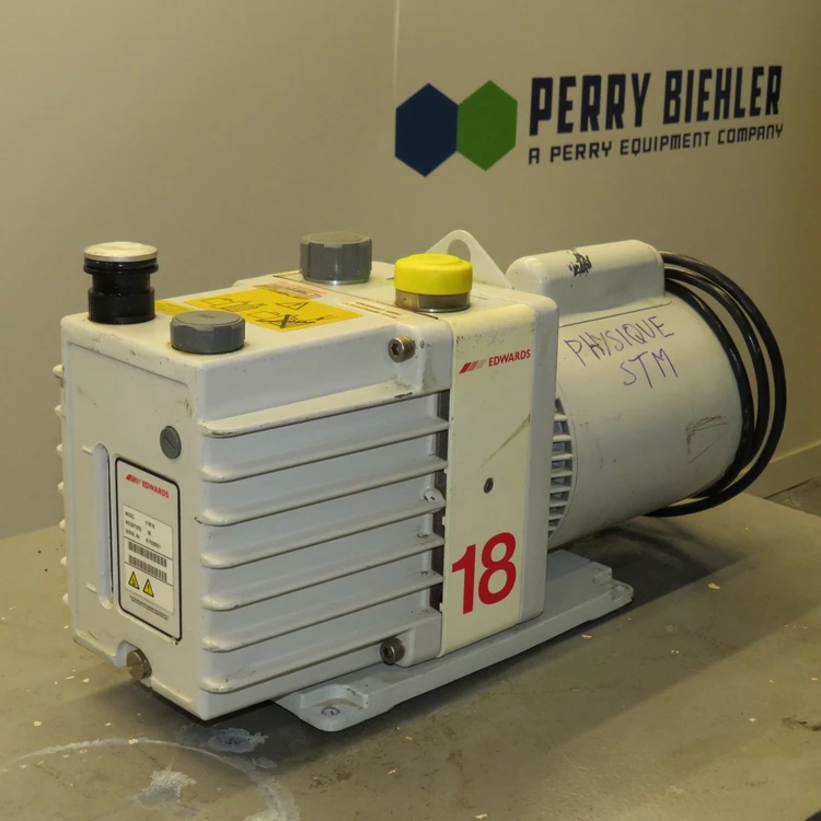Used EDWARDS E1M18 Vacuum Pumps CZ | Perry Equipment #123361