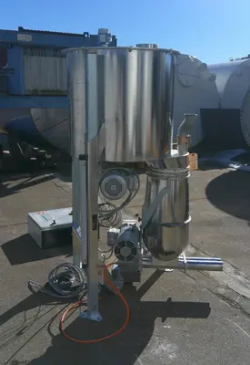 SPC9290  Feeder 2.5" Buhler AG screw feeder Stainless Steel