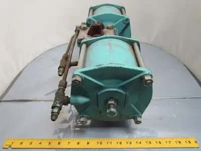 Keystone Controls Morin Pneumatic Hydraulic Rotary Valve Actuator 120 PSI