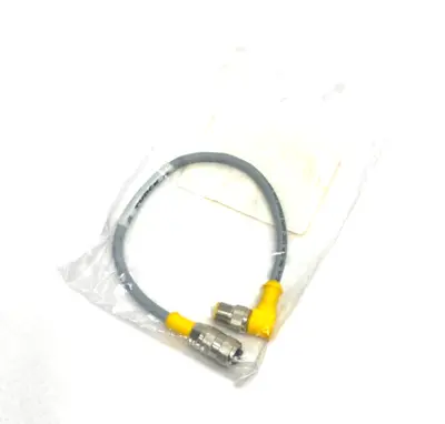New | in-Stock Turck Flexlife Double Ended Cordset M12 Straight to Rt Angle Bus Bars & Plugs Michigan US | Maverick Industrial Sales #1468164