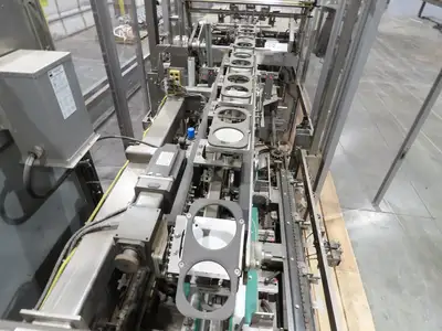 RA Jones Wraptor Package Sleever Cartoner Wrap Machine 460V 3PH