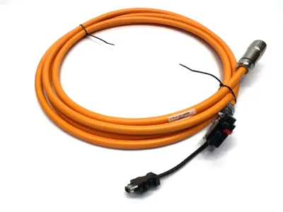 New | in-Stock Bosch Rexroth Servo Motor Hybrid Cable 5m RHB2-021DDB-NN-005,0 Servo Motors Michigan US | Maverick Industrial Sales #1394402