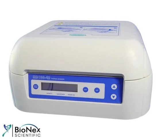 Used HANGZHOU ALLSHENG INSTRUMENTS MB100-4A THERMO SHAKER Incubator Shakers New Jersey US | Bionex Scientific LLC #802093