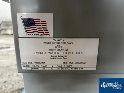 Evoqua Water Technologies Evoqua Water Technologies RO/DI Water System