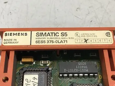 USED SIEMENS 6ES5 375-0LA71