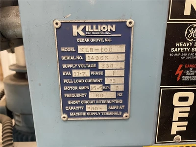 USED KILLION KLB-100