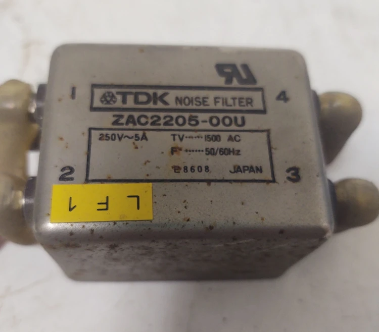 Used TDK ZAC2205-00U Filters | Edwards Industrial Repair #978998