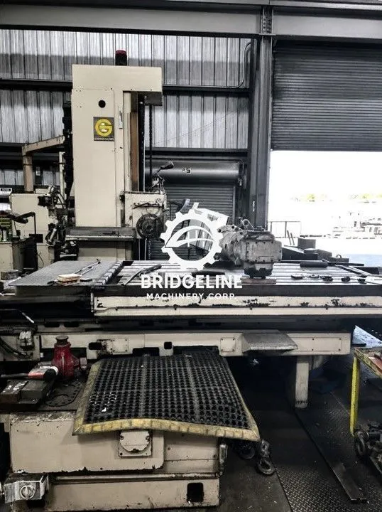 Used GIDDINGS & LEWIS 70-GS-T Horizontal Table Type Boring Mills Illinois US | Bridgeline Machinery Corp. #1014960