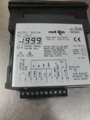 RED LION CONTROLS APLVA400 MODEL: APLVA 2E
