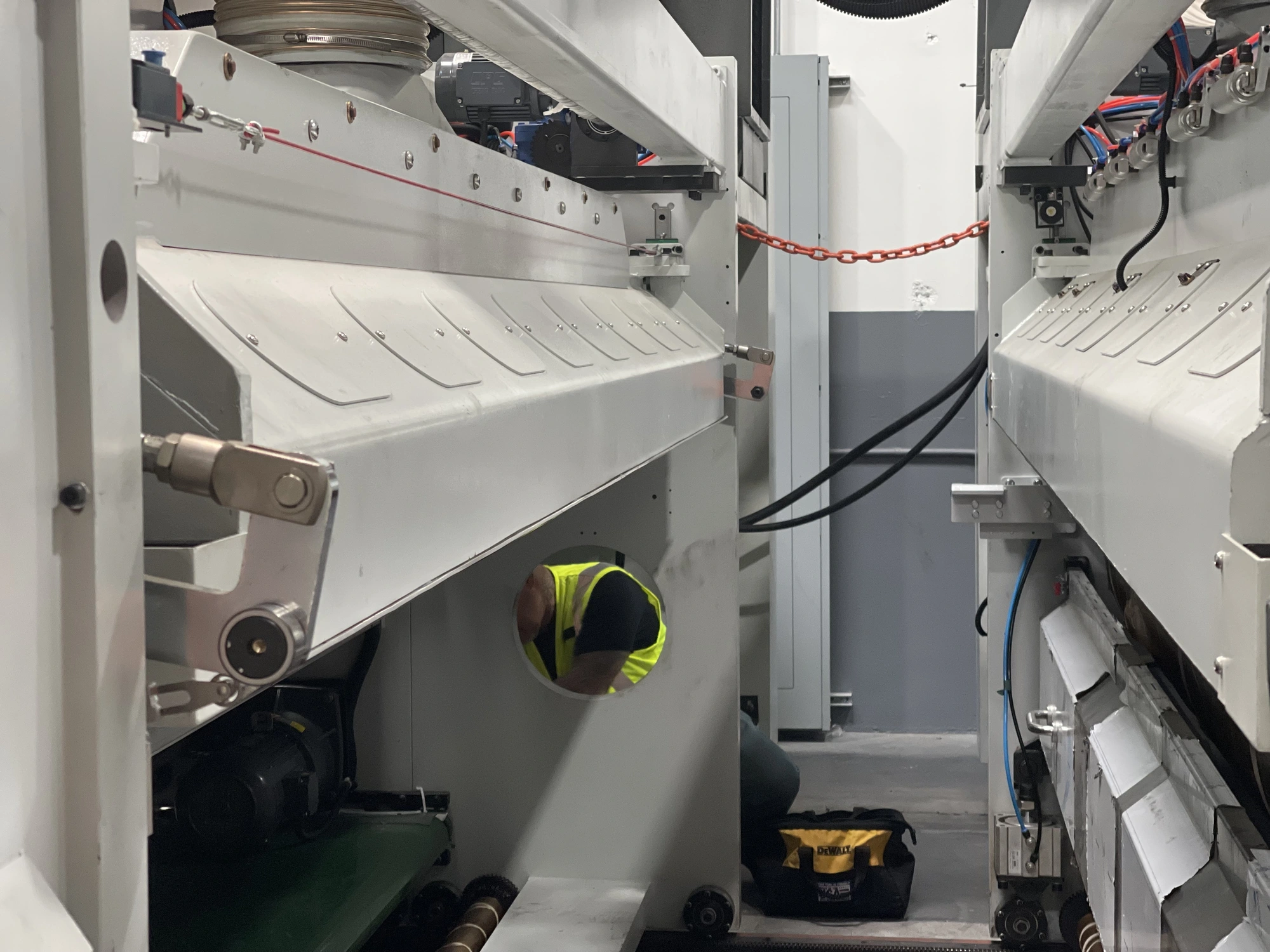 最終値下げCUTTING ROOM FLOOR (RECOVERY) Pre-owned Rotary Die Cutter Ward 15000 - Oversys