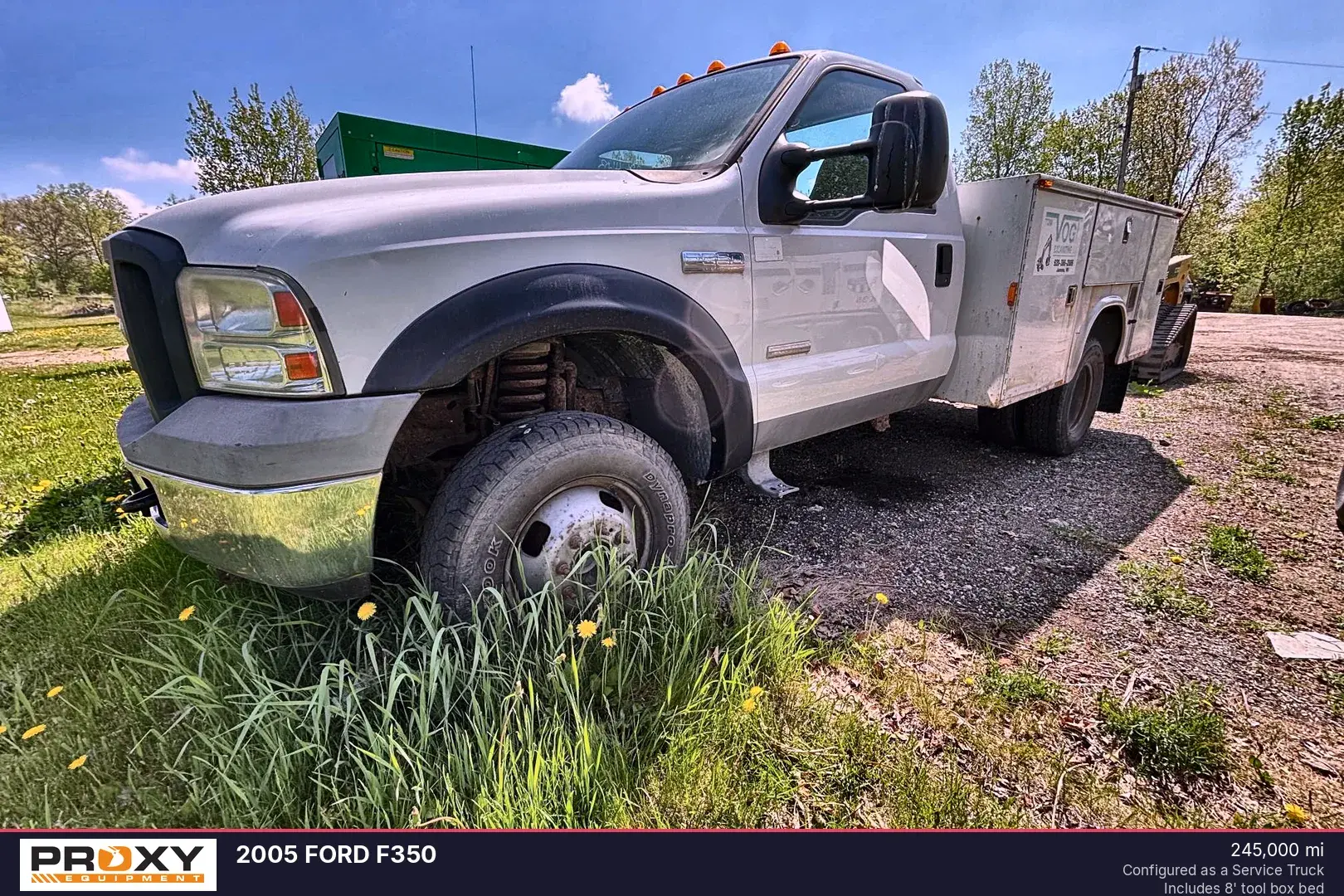 Used 2005 FORD F350 Service & Utility Trucks Wisconsin US | Proxy Equipment #1385105