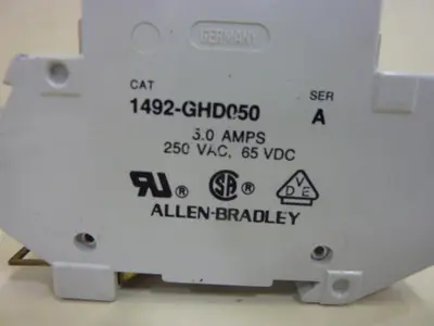 USED ALLEN BRADLEY 1492-GHD050 SER A