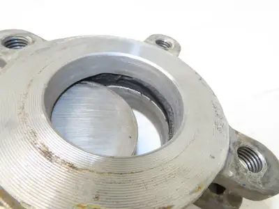 ITT Fabri-Valve C67 3" Stainless Knife Gate Valve Lug Style *Bad Seal*