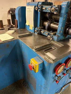 1969 STANAT 8" x 3" s-190 RING SLITTING LINE (14536) SLITTING LINES | Machinery International LLC (57)