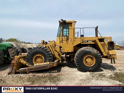 Used 1980 CATERPILLAR 824C Bulldozers Wisconsin US | Proxy Equipment #1377773