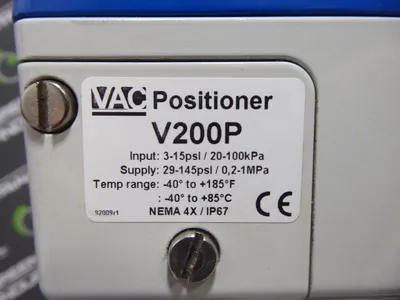 2-1/2" Milwaukee Valve with UniTorq M-148 DA/DLS Actuator and VAC Positioner New