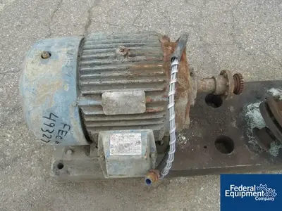 USED Wanner Engineering Stan-Cor Pump Spindle With Motor