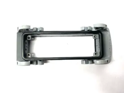 USED WIELAND CABLE HOOD BOTTOM BASE CONNECTOR 24B 2 LEVER