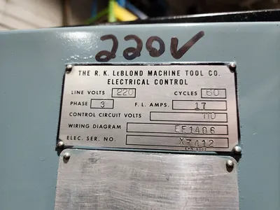 Used LEBLOND 14 TOOL & DIE MAKERS Gap Lathes Minnesota US | INTER-PLANT SALES #1292224