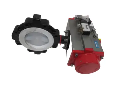 NEW TRIAC ASC-L1-0600-PFR-XA ACTUATOR BUTTERFLY VALVE 6" 2R500SR ASCL10600PFRXA