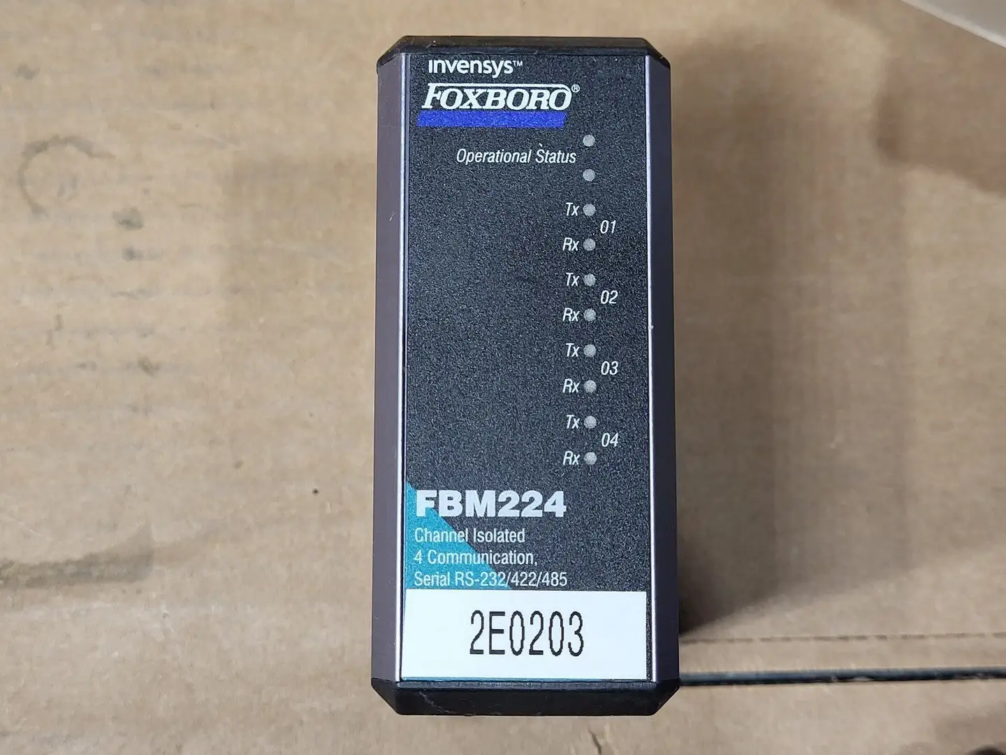 NEW FOXBORO FBM224