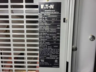 USED 2014 EATON MMVS01N010Y