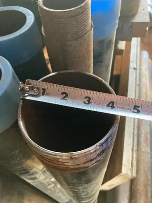 New | in-Stock AFTERMARKET WELL CASING, 4-½" OD X .237 WALL Construction Material & Supplies Pennsylvania US | East West Machinery & Drilling #1416117