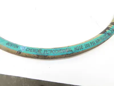 Boston Chemcat 1"ID x 10' Petroleum Chemical Transfer Hose Camlok Ends