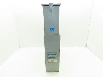 G E 55L346DK Dielektrol Capacitor w/Internal Discharge Resistors 480V 25KVAR 3PH