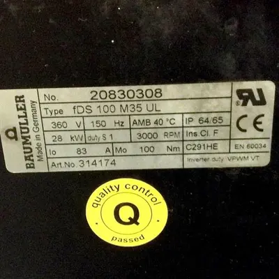 USED BAUMULLER FDS 100 M35 UL