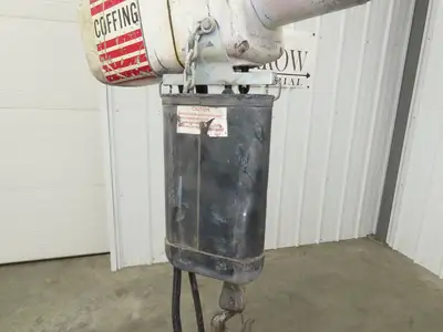 Coffing JF 1/4 Ton Electric Chain Hoist 16 FPM 9' Lift 230/460V 3PH
