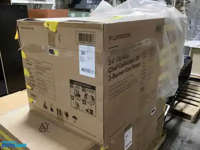 Furrion FGR24D3A1A-SS 24” Chef Collection RV 3-Burner Gas Range, Stainless Steel, New in Box