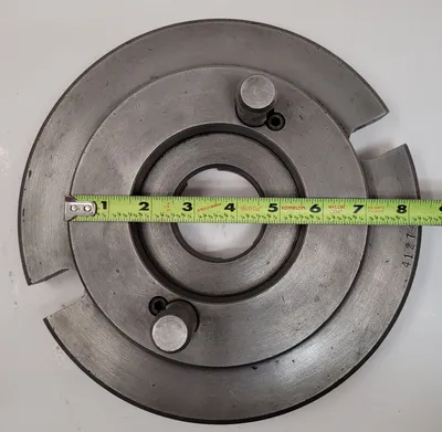 -- UNSPECIFIED -- D1-6 Back Plate - 10" Tooling & Accessories, Tooling | Machinery Central (4)