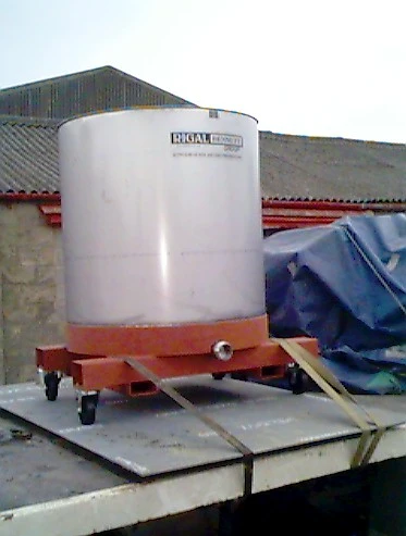 1000 L S/S Trolley Tank