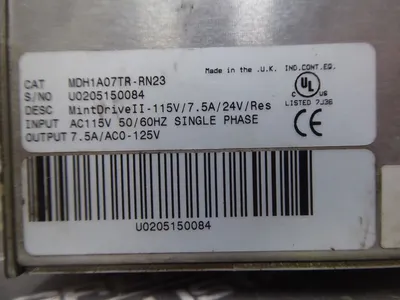 Baldor MDH1A07TR-RN23 MintDrive II Servo Control Module 7.5A Used