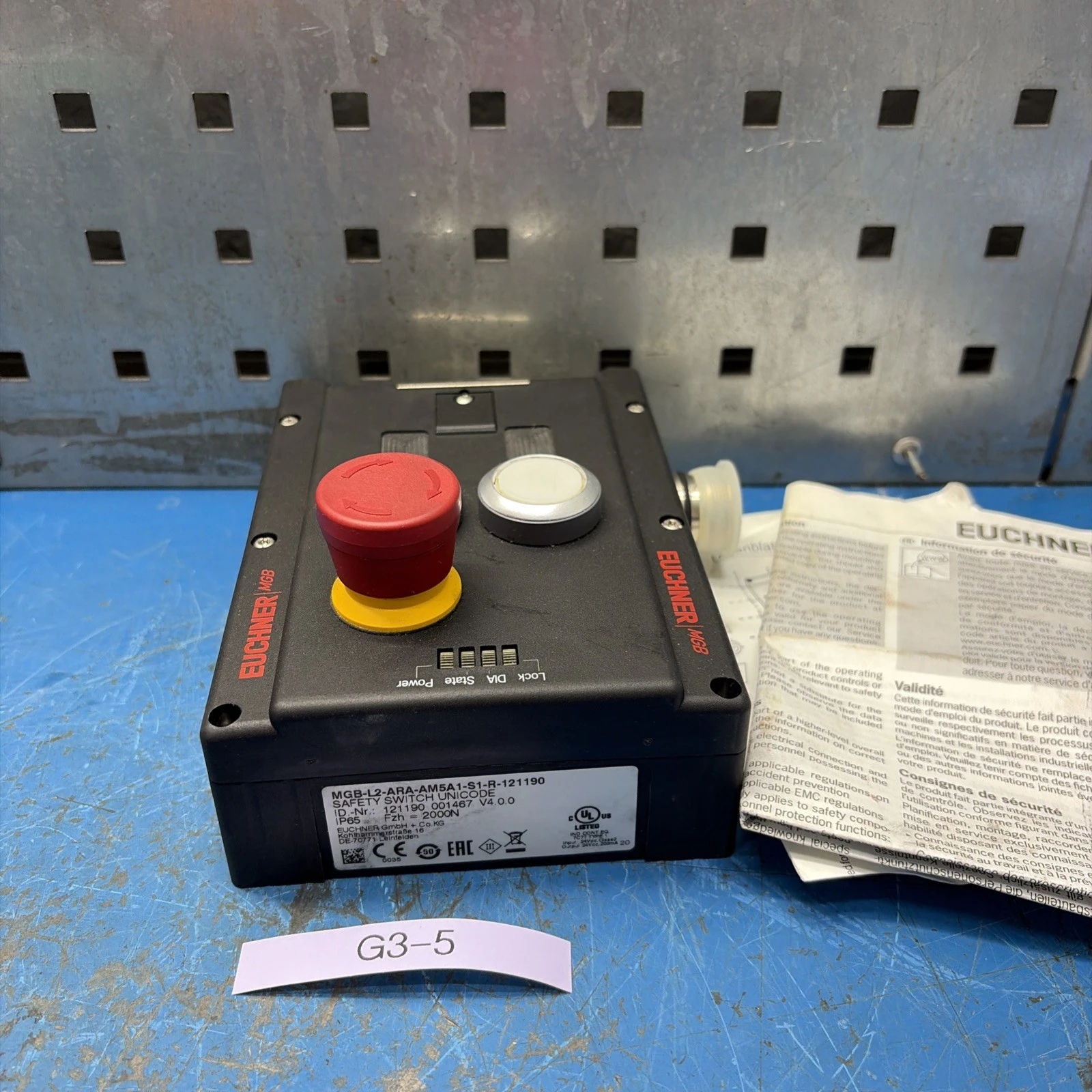 New | in-Stock Euchner MGB-L2-ARA-AM5A1-S1-R-121190 PLC Processors Indiana US | J&J Industrial Supply #1517659