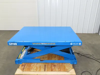 Bishamon Optimus Hydraulic Lift Table 2000lbs Lift2K 30" Travel 36x48" Top 1Ph