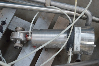 25mm dia RJT S/S Butterfly valve air/electric operated