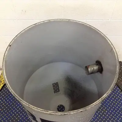 USED METAL FABRICATOR HOPPER222