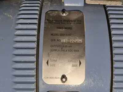 Used ROSEMOUNT 5081-C-HT-69 Misc Electrical & Power Parts British Columbia CA | Lenmark #415945