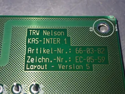 USED TRW NELSON KASINTER 1