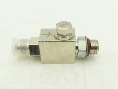 Keystone Nordson KQCF001VA01 Hot Melt Glue Inline Filter Stainless 100 Mesh
