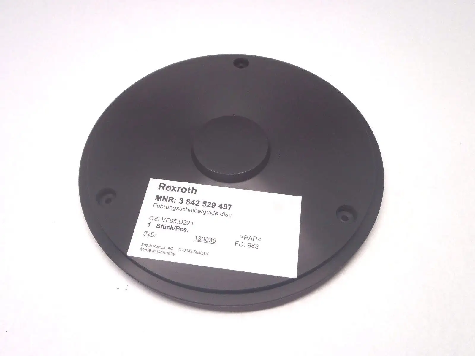 New | in-Stock Rexroth VarioFlow VF-65 Conveyor Guide Disc Führungsschebe Conveyor Parts Michigan US | Maverick Industrial Sales #1397430