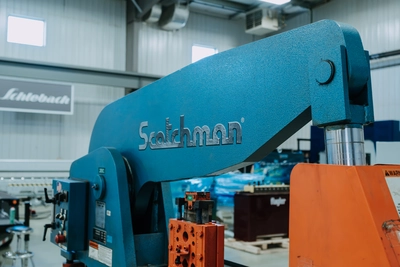 Used SCOTCHMAN PRE-OWNED SCOTCHMAN 150 TON IRONWORKER Ironworkers Manitoba CA | Empire Machinery & Tools Ltd. #1359740