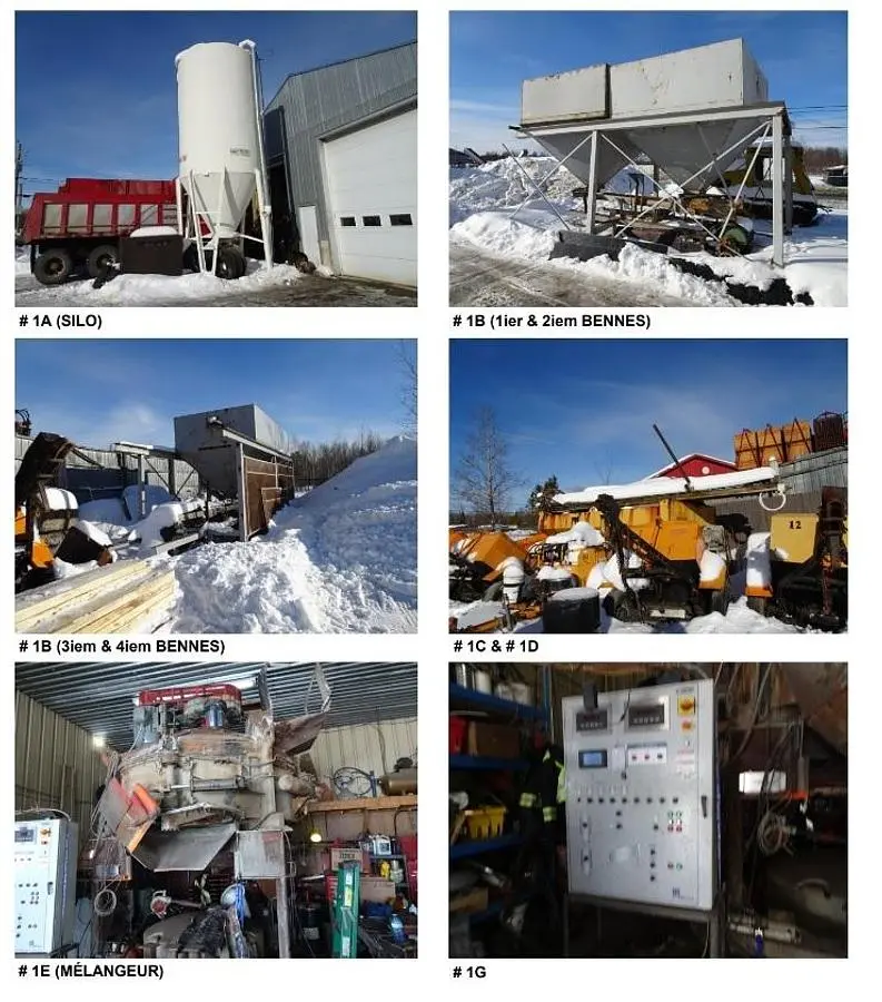 Used _UNKNOWN_ _UNKNOWN_ Concrete Plants Quebec CA | DIT Equip #1412374